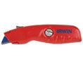 Irwin Safety Knife with Straight Blade, Retractable