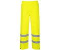 Yellow Hi Vis Work Trouser Water Resistant 3XL 3XL Leg Length 31in