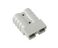 Battery Connector Housing, Plug, 50A, Grey, Poles - 2