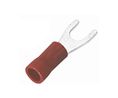 Fork Terminal, Partially Insulated, 0.5 ... 1.5mm², #10, Pack of 100 pieces