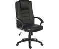 Faux Leather Office Chair, 115kg, Black