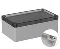 Plastic Enclosure 120x200x75mm Grey Polycarbonate IP66