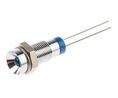 LED Indicator Soldering Pins Blue DC 3.8V 6mm 65mcd