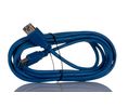 Cable, USB-A Plug - USB-A Socket, 3m, USB 3.0, Blue