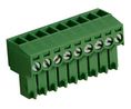 Steckbarer Klemmenblock, Rechter Winkel, 10A, 200V, Raster - 3.5mm, Pole - 9, Packung à 5 Stück