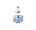 Touche à encastrer Maintenu 3CO, 12.2mm Trou traversant Argent
