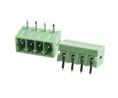Pluggable Terminal Block, Right Angle, 10A, 200V, Pitch - 3.5mm, Poles - 4, Pack of 10 pieces