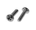 Skrue, Maskin / Flathodet, Pozidriv, M2, 10mm, Pakke med 100 stykk