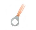 Ring Terminal, Partially Insulated, 0.5 ... 1mm², M8, Pack of 100 pieces