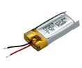Rechargeable Battery Pack ICP, Li-Po, 3.7V, 80mAh, Wire Lead