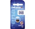 Button Cell Battery, Lithium, CR1025, 3V, 30mAh