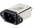 Power Inlet with Filter, 3A, 250VAC
