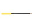 Banana Socket Yellow 4 mm Nickel 1kVAC 1kVDC 32A Round Pin