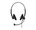 Kuulokkeet, IMPACT 100, Stereo, On-Ear, 16kHz, USB, Musta