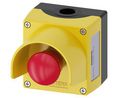 Emergency Stop Switch Assembly with Collar 2NC + 1NO IP66 / IP67 / IP69 / IP69K Screw Terminal SIRIUS ACT