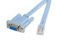 Cisco Console Management Router Cable RJ45 - D-SUB 9-Pin Socket Blue