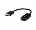 Videoadapter, DisplayPort-Stecker - HDMI-Buchse, 3840 x 2160, Schwarz