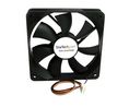 Computer Case Fan, DC, 120x120x25mm, 12V, 133.2m³/h, 39dBA