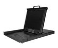 KVM Switch with Console, 17" (43 cm), 1280 x 1024, US English, QWERTY, 8x VGA Socket