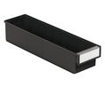 ESD Shelf Bins, 500x132x100mm, Polypropylene (PP), Black