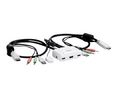 Kaapelin KVM-kytkin, 1920 x 1080, HDMI-liitäntä / 2x USB-A-liitäntä / 2x 3,5 mm:n stereoliitäntä - 2x HDMI-liitin / 2x USB-A-liitin / 4x 3,5 mm:n stereoliitin