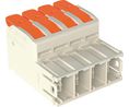 Male, Lever, Straight, 10.16mm Pitch, 4 Poles