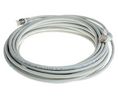 Weidmuller Cat6 Right Angle Male RJ45 to Straight Male RJ45 Ethernet Cable, S/FTP, Grey LSZH Sheath, 10m, Low Smoke Zero Halogen (LSZH)