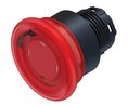 Twist Release Illuminated Emergency Stop Push Button, Panel Mount, 22.5mm Cutout, IP65