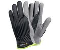 Tegera TEGERA Black, Grey Synthetic Leather Dry Environment Work Gloves, Size 9, 6 ST