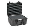 Explorer Cases 4825HL.B Waterproof Transit Case, 520 x 440 x 276mm, 520x440x276mm, Black