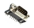 CONEC DLS1XP5 9 Way Angled Threaded D-Sub ConnectorMale