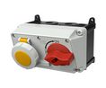 MENNEKES, 110 V Yes IP67 Industrial Interlock 3, Earthing Position 4h16A, Grey, 3P, , IP67, 110V
