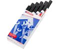 Edding Black 4 mm Paint Marker Pen for use with Glass, Wood, Plastic, Metal
