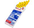 Edding Yellow 2 mm Fine Tip Paint Marker Pen for use with Plastic, Metal, Wood, Glass