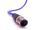 C4A Actuator/Sensor Cable, 4 Cores, Unscreened, 10 m Silicone Sheath Conductors