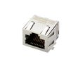 Taoglas 1 -Way TMJPD561188HWA6SB7133 Series Ethernet ConnectorFemale, Surface, Cat5e, Shielded Shield Right Angle 1