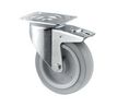 Tente Braked Swivel Castor Wheel, 400kg Capacity, 200mm Wheel