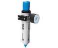 Festo D Filter Regulator, 40um, G 1/4, Automatic, 12 bar, 159635