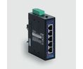 F Lutze Ltd DIN Rail Mount Industrial Ethernet Switch, 5 RJ45 Ports, 1000Mbit/s Transmission, 12 → 48V dc