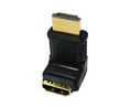 Right Angle HDMI Adapter, Male HDMI to Female HDMI