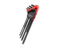 Facom 9 piece L Shape Metric Hex Key Set, 1.5 - 2 - 2.5 - 3 - 4 - 5 - 6 - 8 - 10mm