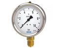 WIKA G 1/2 Analogue Pressure Gauge 10bar Bottom Entry 100mm Outside Diameter