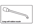 Flexible Rubber Nozzle, ø 14 mm
