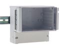 Boîtier PCB 213x104.5x185mm Gris / transparent ABS / Polycarbonate IP65
