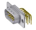 Fiche mâle D-Sub, Fiche mâle, DE-9, Broches circuit imprimé