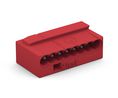 Socket Terminal, 0.6 ... 0.8mm², Poles - 8, Polyamide, Red, Pack of 10 pieces