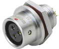 Panel-mount socket, Socket, 3 Contacts, 13A, 250VAC, IP67
