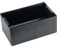 ESD-sisäkkeet WEZ-säiliöille, 274x174x110mm, Polypropeeni (PP), Musta