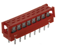 Paddle Board-Steckverbinder, Stecker, Gerade, Durchsteckmontage, Anzahl Kontakte - 16