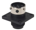 Male receptacle, Trim Trio 4-pin, Plug, 4 Contacts, IP65